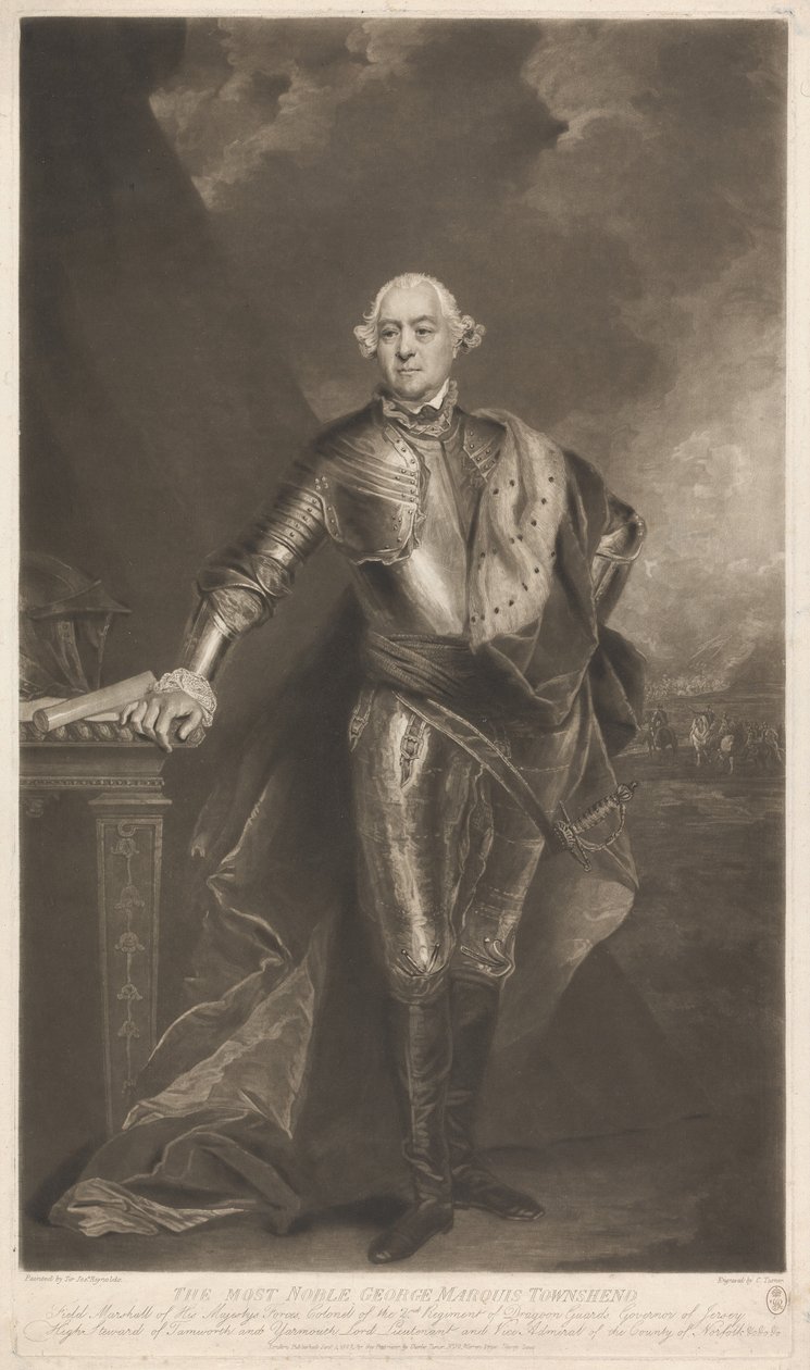 George, primo marchese di Townshend da Charles Turner