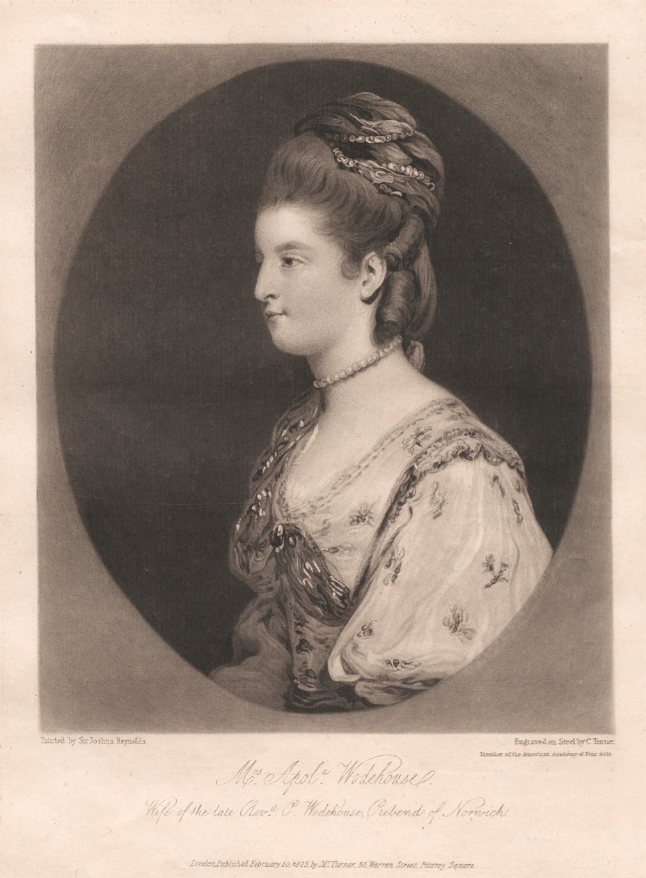 Signora Apollonia Wodehouse da Charles Turner
