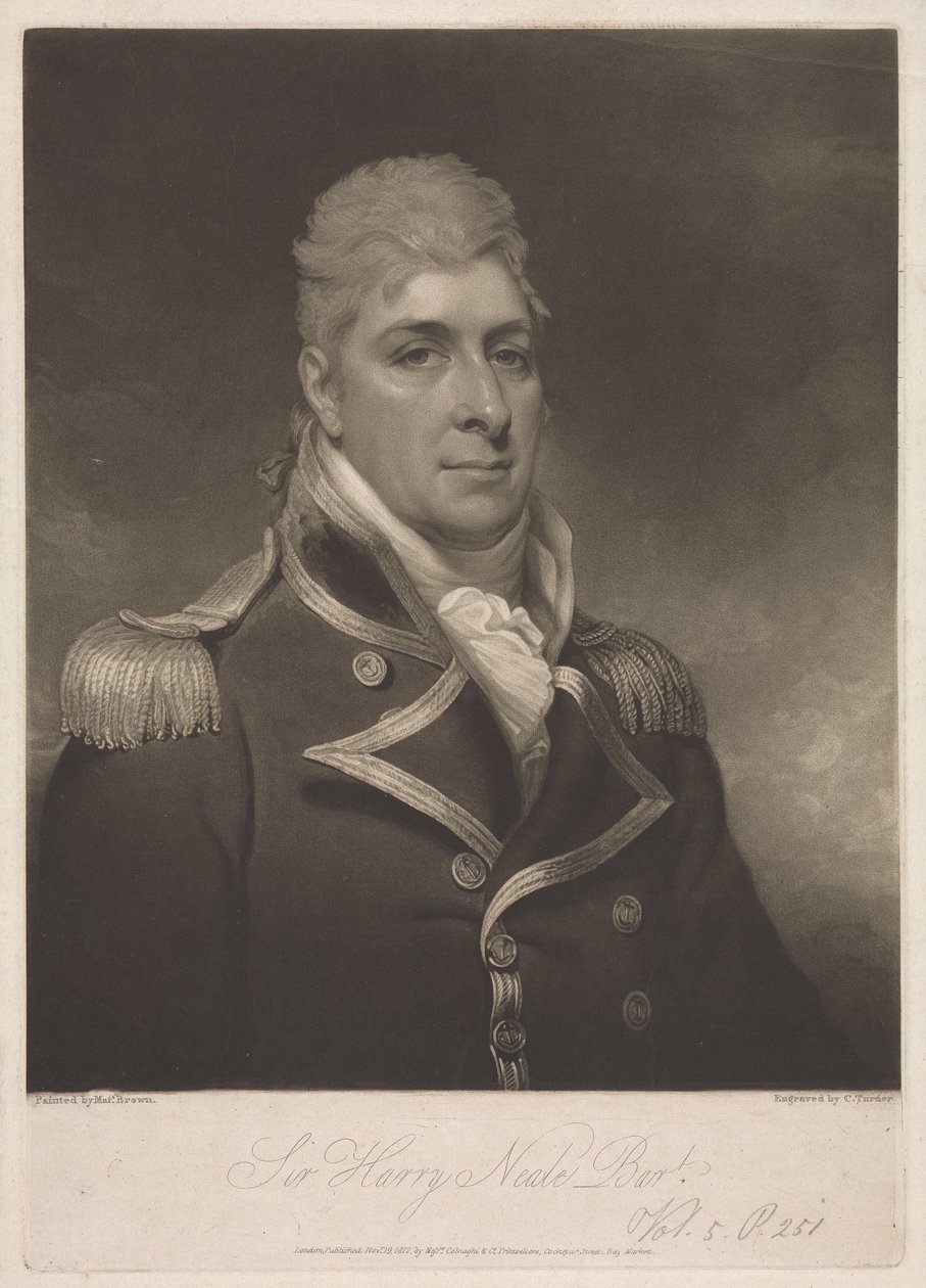 Sir Harry Burrard-Neale, 2° Barone da Charles Turner