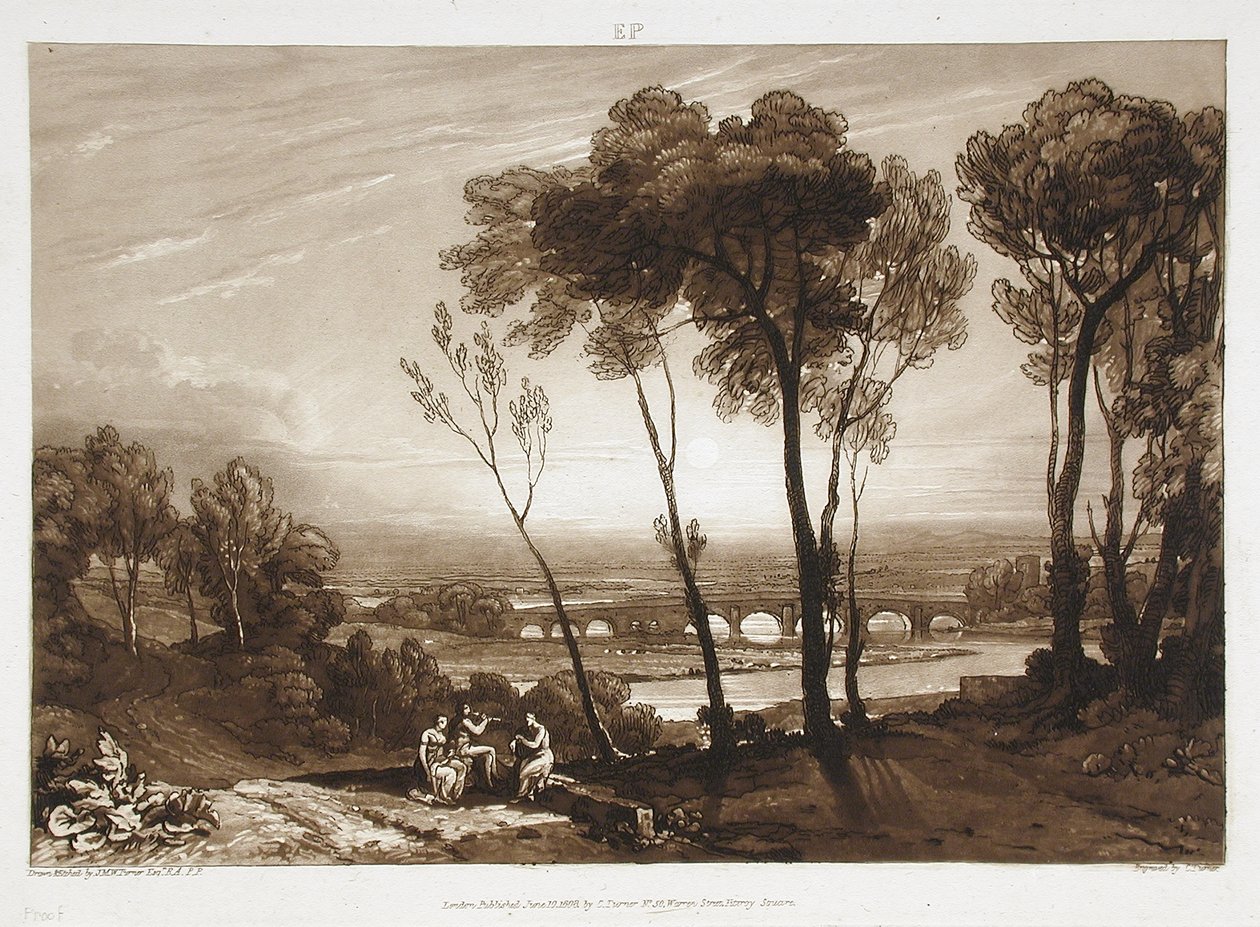 Il ponte in lontananza da Charles Turner