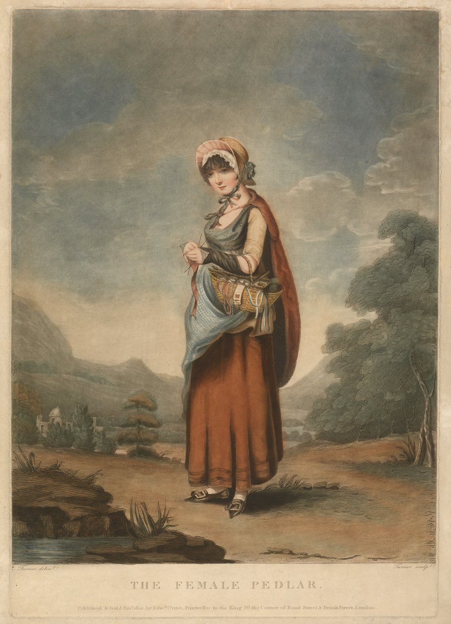 La venditrice ambulante da Charles Turner
