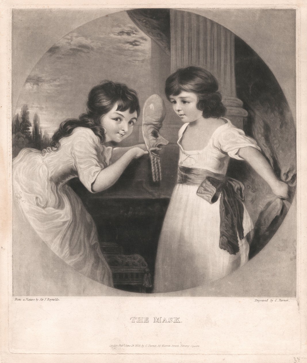 Le signore Charlotte e Anne Spencer: “La maschera” da Charles Turner