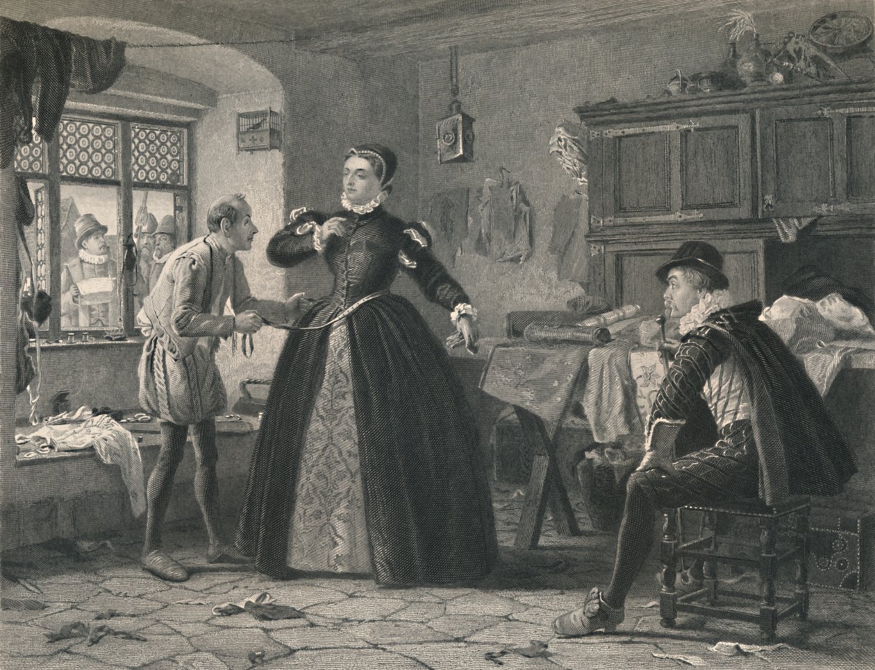 Il sarto della signora, Enrico IV - Seconda parte, c1870 da Charles W. Sharpe