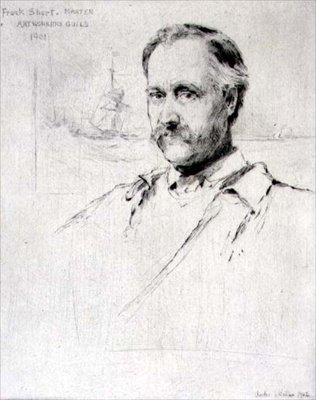Sir Frank Short (1857-1945) pittore e incisore, Maestro della Art Workers