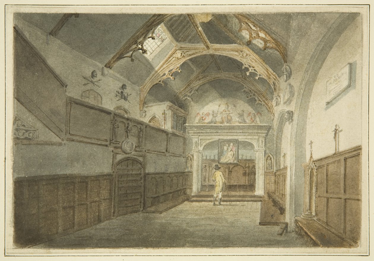 Cappella dei Canynges in Redcliffe Street da Charles Wild