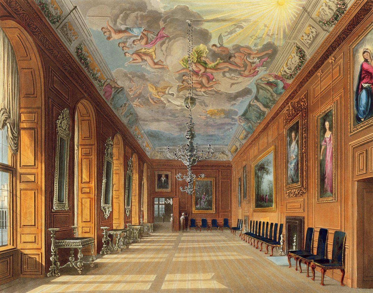 La sala da ballo, Castello di Windsor, da 