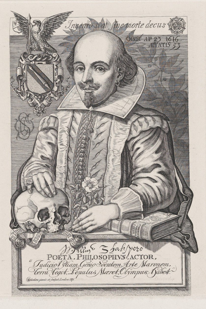 William Shakespeare, 1876 da Charles William Sherborn