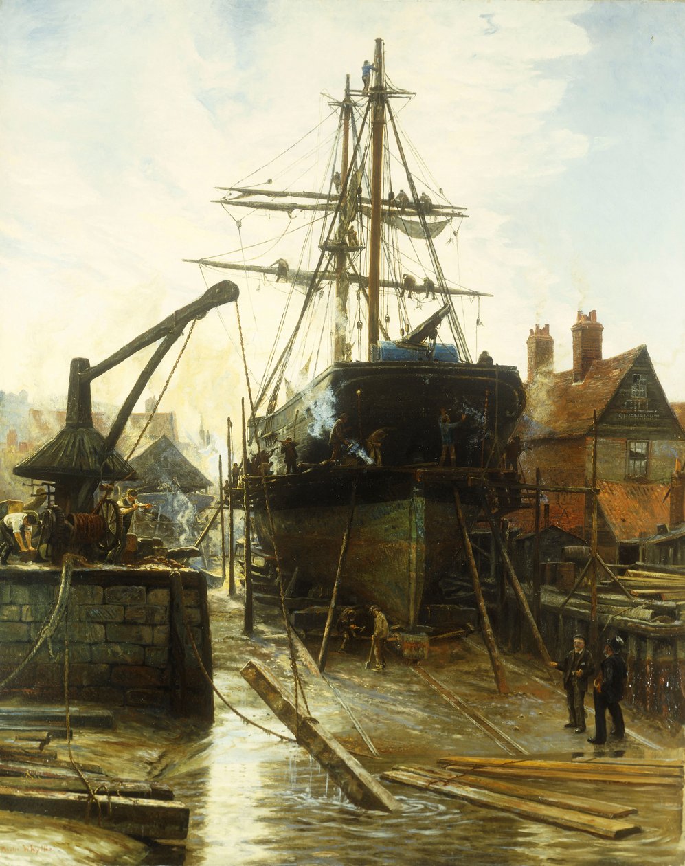 Ritorno dal Brasile da Charles William Wyllie