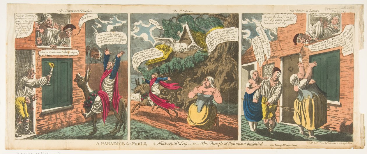 Un paradiso per sciocchi-Un viaggio notturno-o-Il discepolo di Johanna benigh..., 1 settembre 1814 da Charles Williams