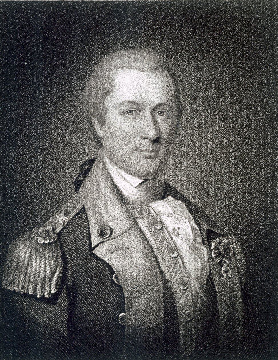 Generale Otho Holland Williams (1749-94) inciso da James Barton Longacre (1794-1869) da Charles Willson Peale