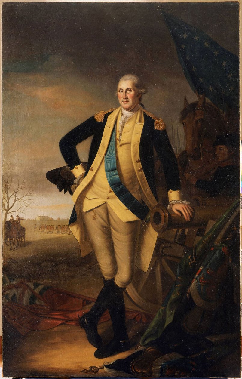 George Washington dopo la battaglia di Princeton da Charles Willson Peale