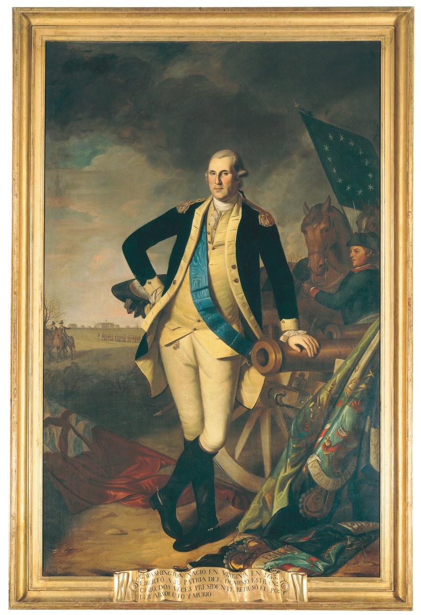 George Washington a Princeton, 1779 da Charles Willson Peale