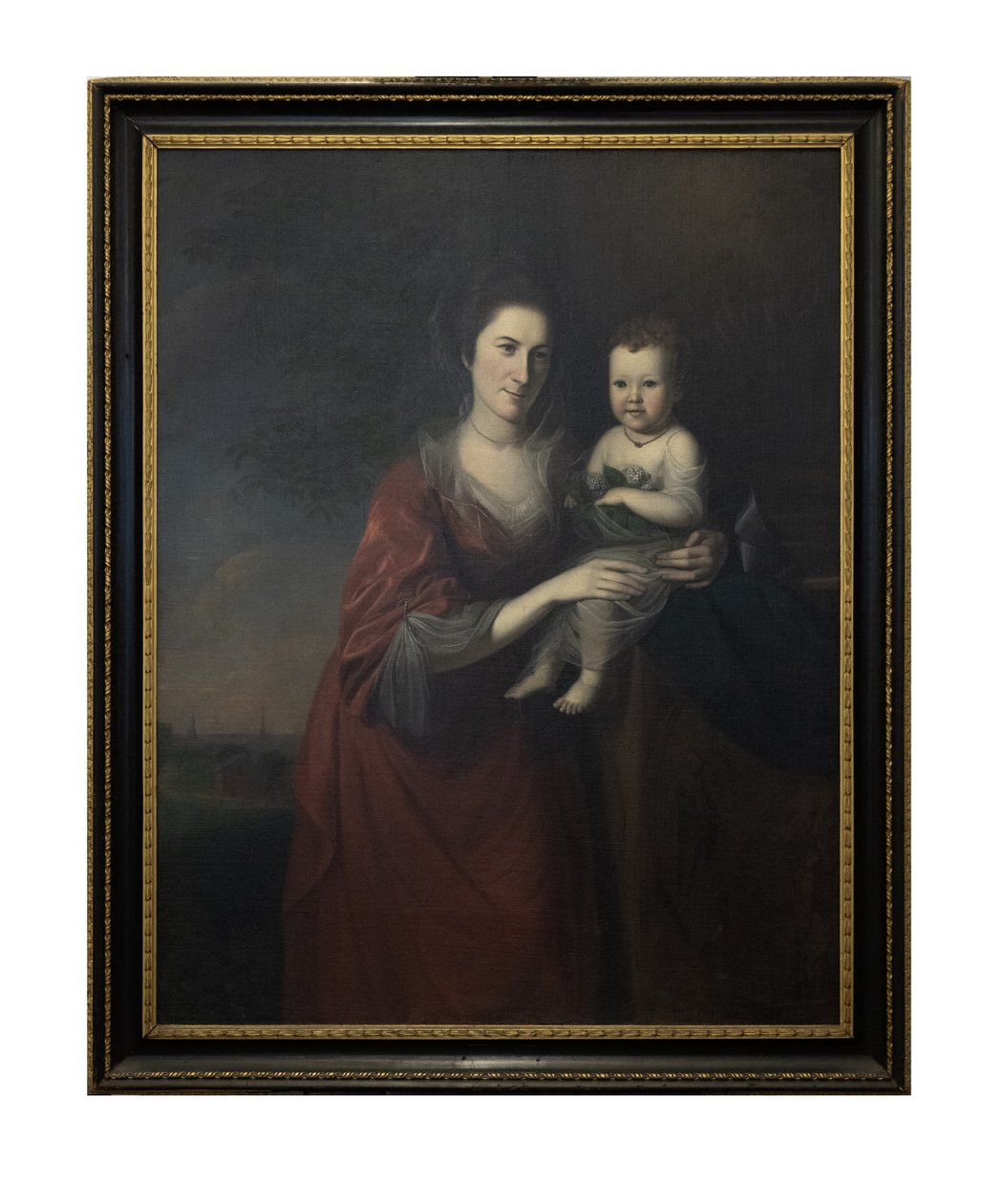 Mrs. Mary Norris Dickinson e sua figlia da Charles Willson Peale