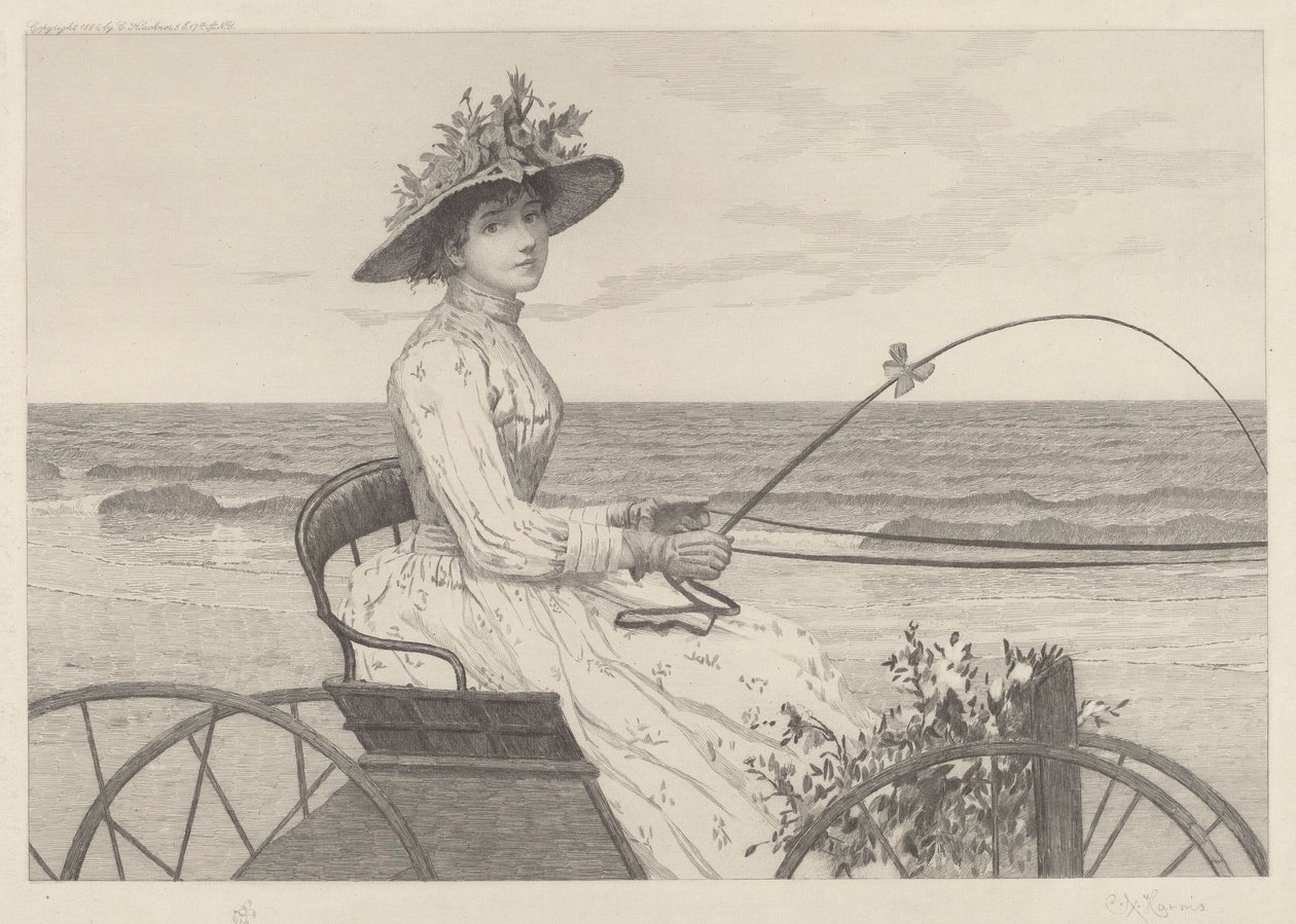 Senza titolo (Donna in una carrozza) da Charles X. Harris