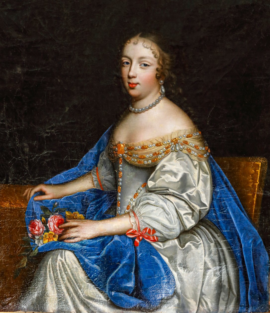 Ritratto di Louise-Antoinette de la Châtre da Charles and Henri Beaubrun