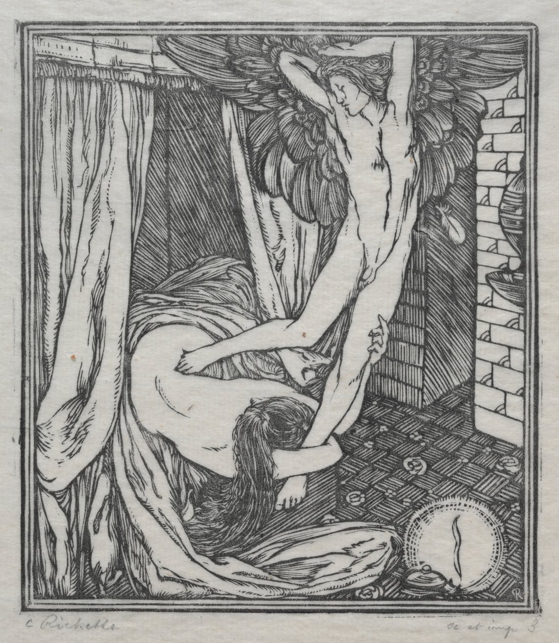 De Cupidinis et Psyches amoribus: La fuga di Cupido da Charles de Sousy Ricketts