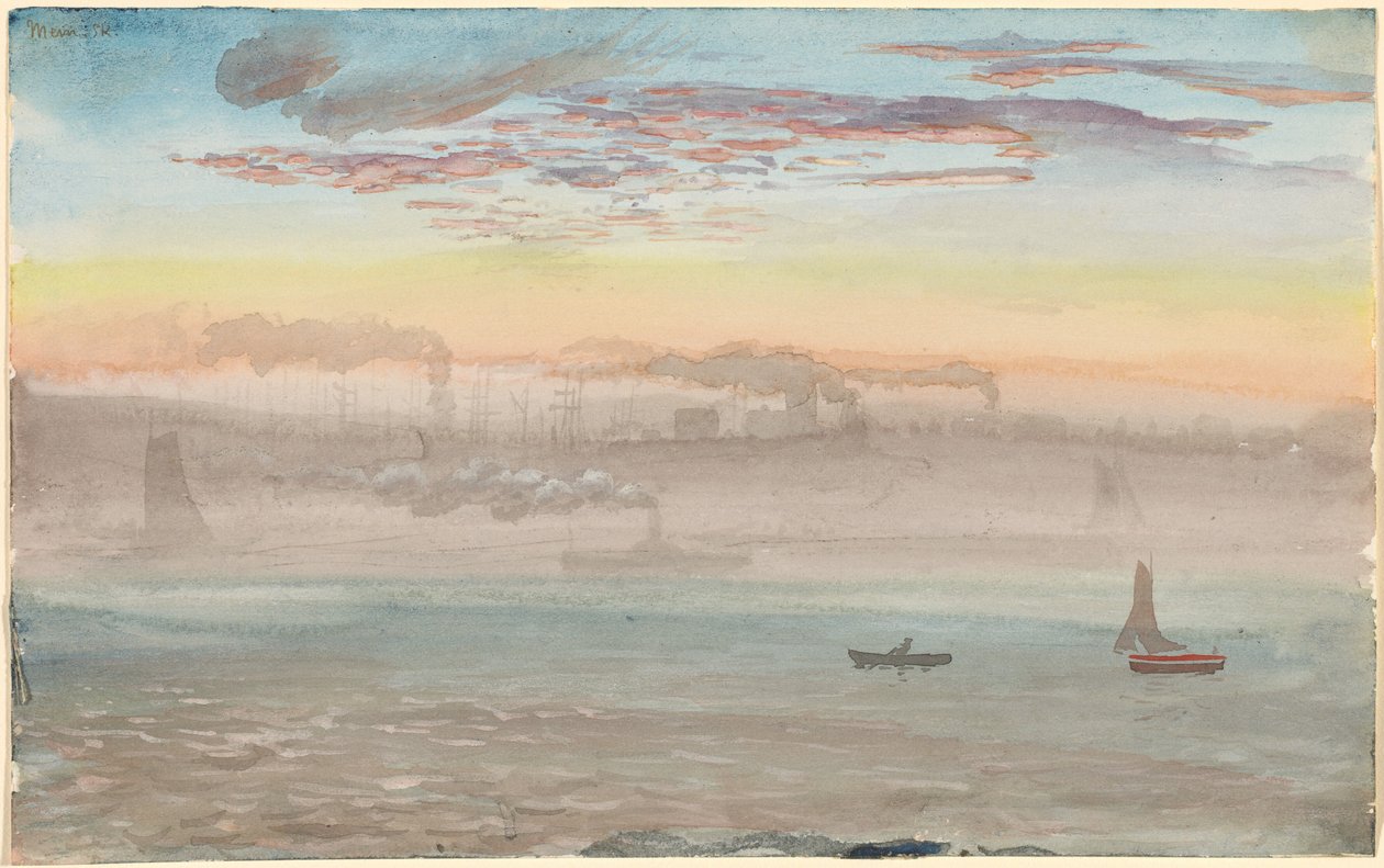 East River, alba da Charles de Wolf Brownell