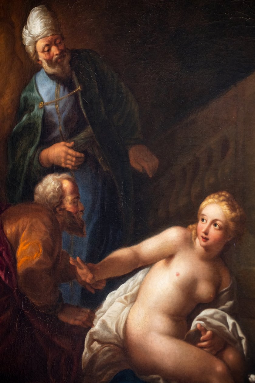 Susanna e gli anziani da Charles de la Fosse