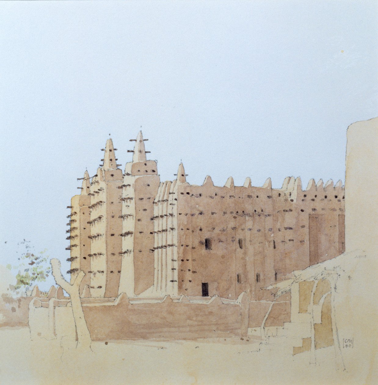 Grande Moschea di Djenne (Mali), martedì, 2000 da Charlie Millar