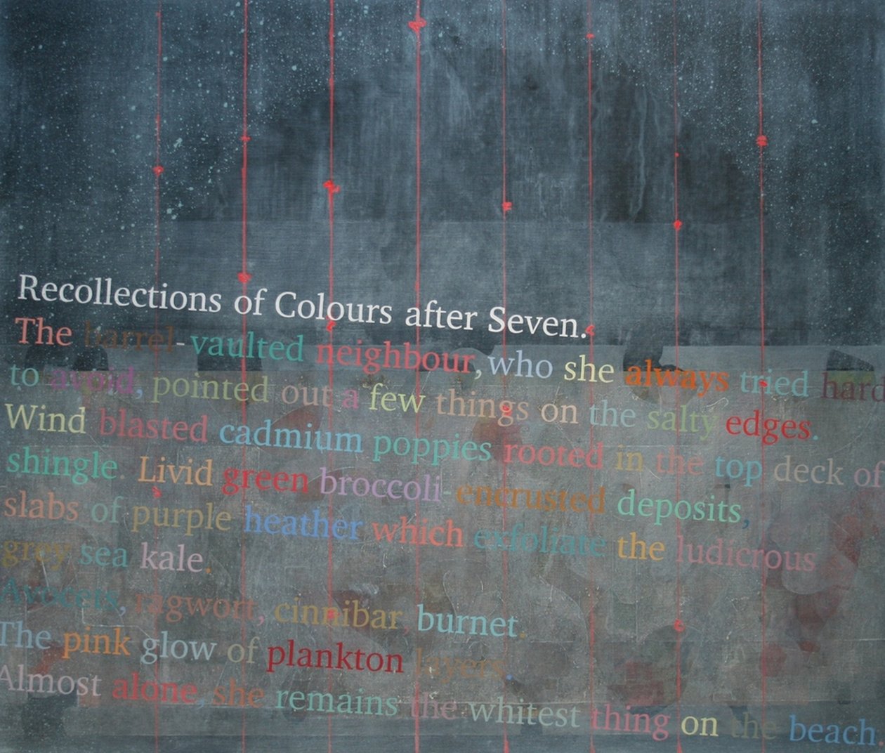 Ricordi di colori dopo sette da Charlie Millar