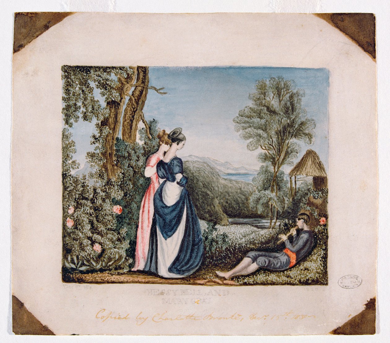 Bessy Bell e Mary Gray, 1830 da Charlotte Bronte