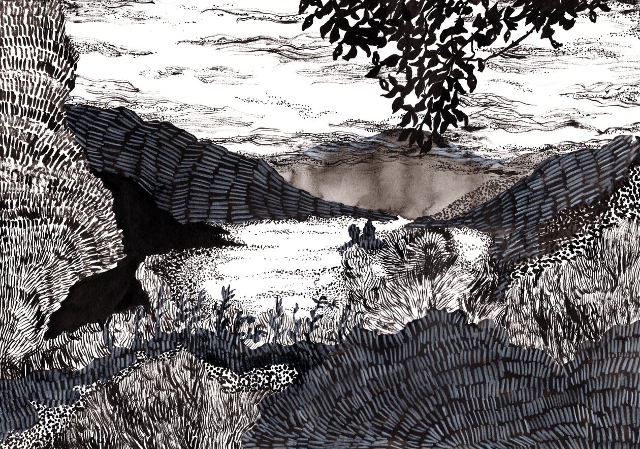 Paesaggio nebbioso, 2020 da Charlotte Orr