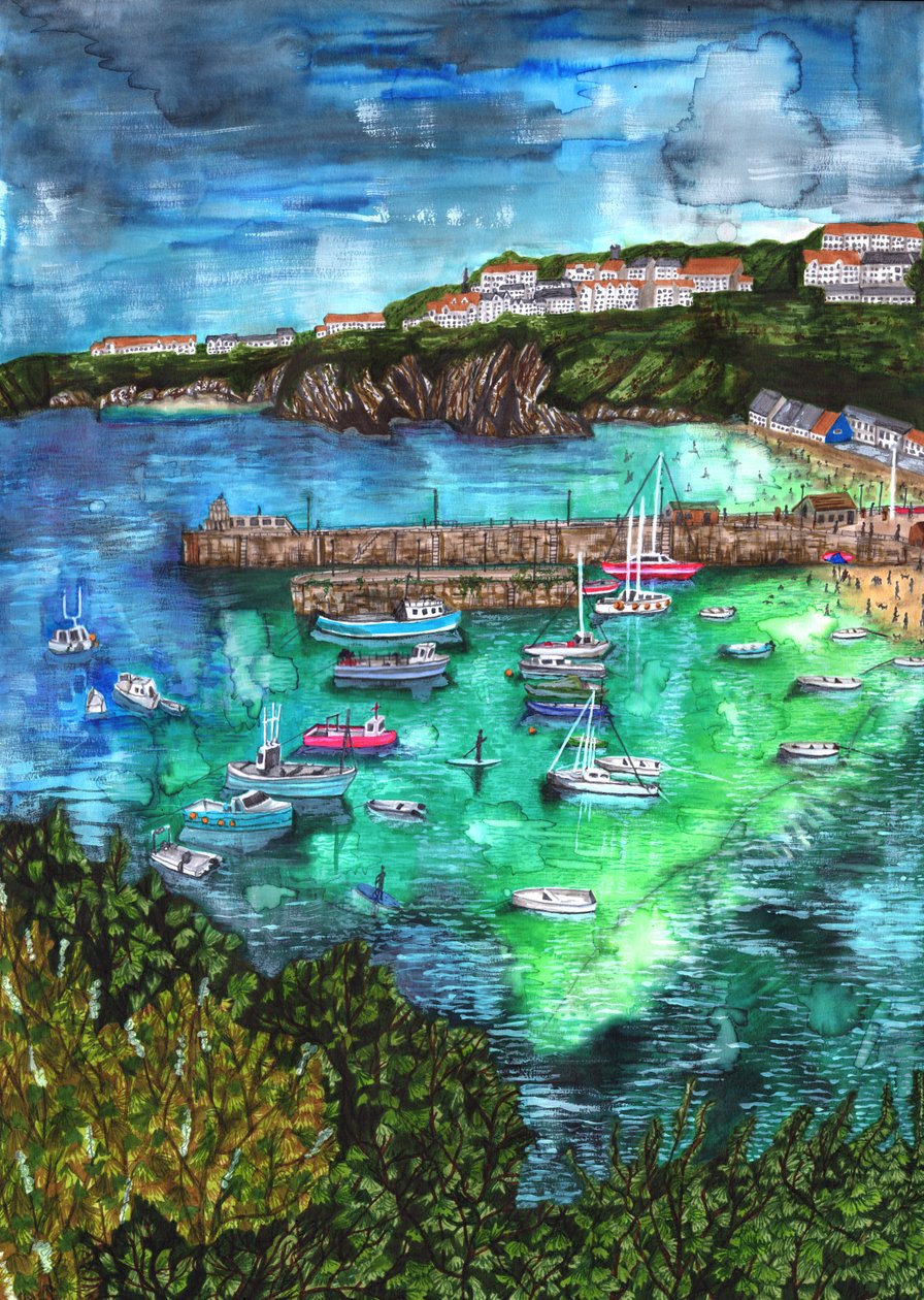 Newquay, Cornovaglia, 2021 da Charlotte Orr