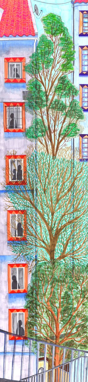Tre alberi da Charlotte Orr