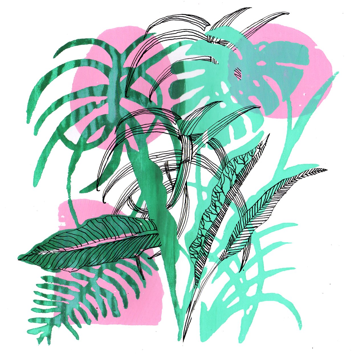 Piante tropicali, 2018 da Charlotte Orr