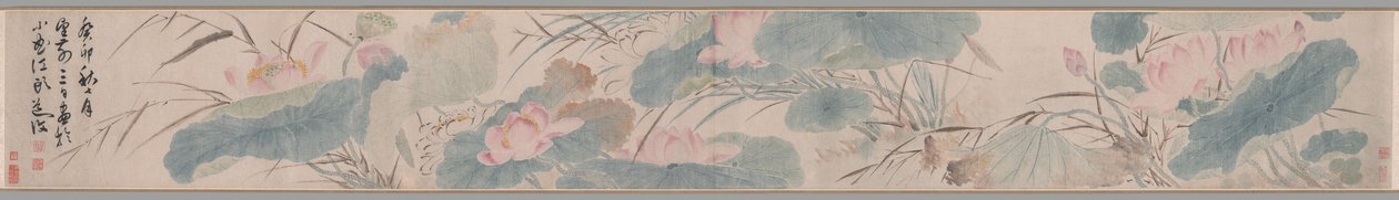Loto in fiore da Chen Chun