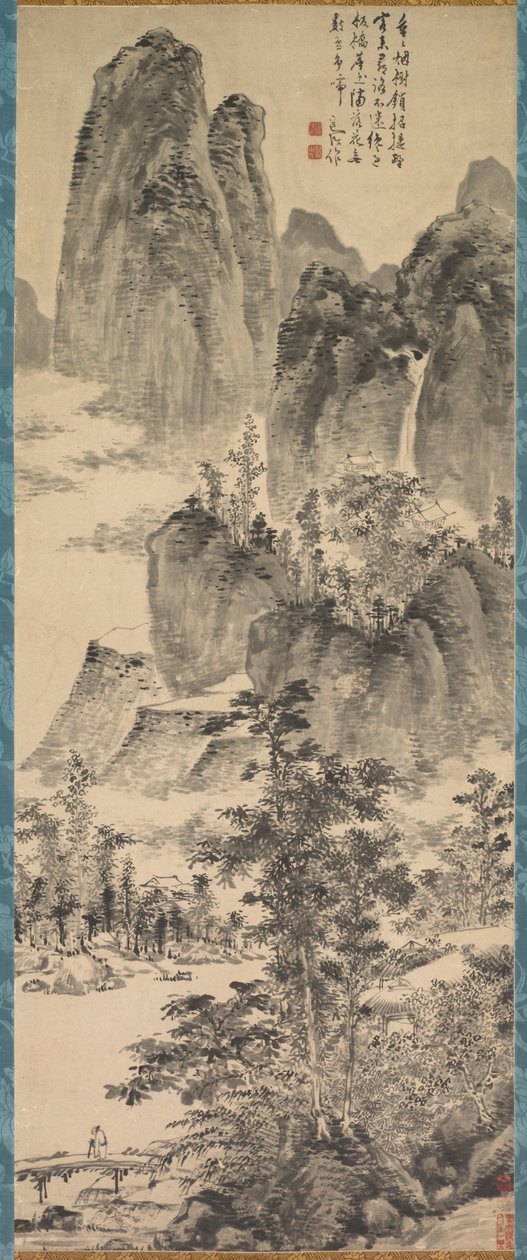 Alla ricerca di un monastero nelle montagne nebbiose da Chen Chun