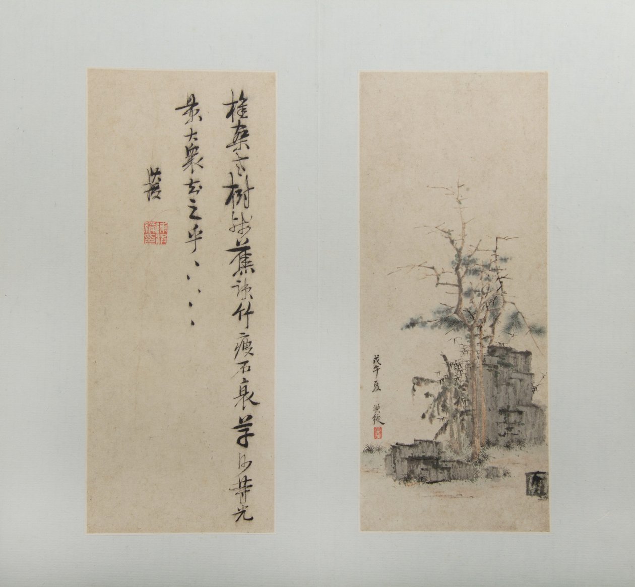 Paesaggi, figure e fiori, 1618-22 da Chen Hongshou