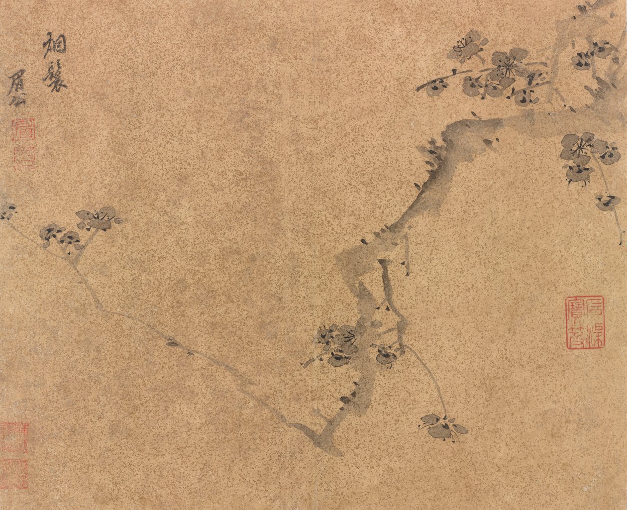 Un Ramo di Prugna, dinastia Ming, ca. 1580-1639 da Chen Jiru