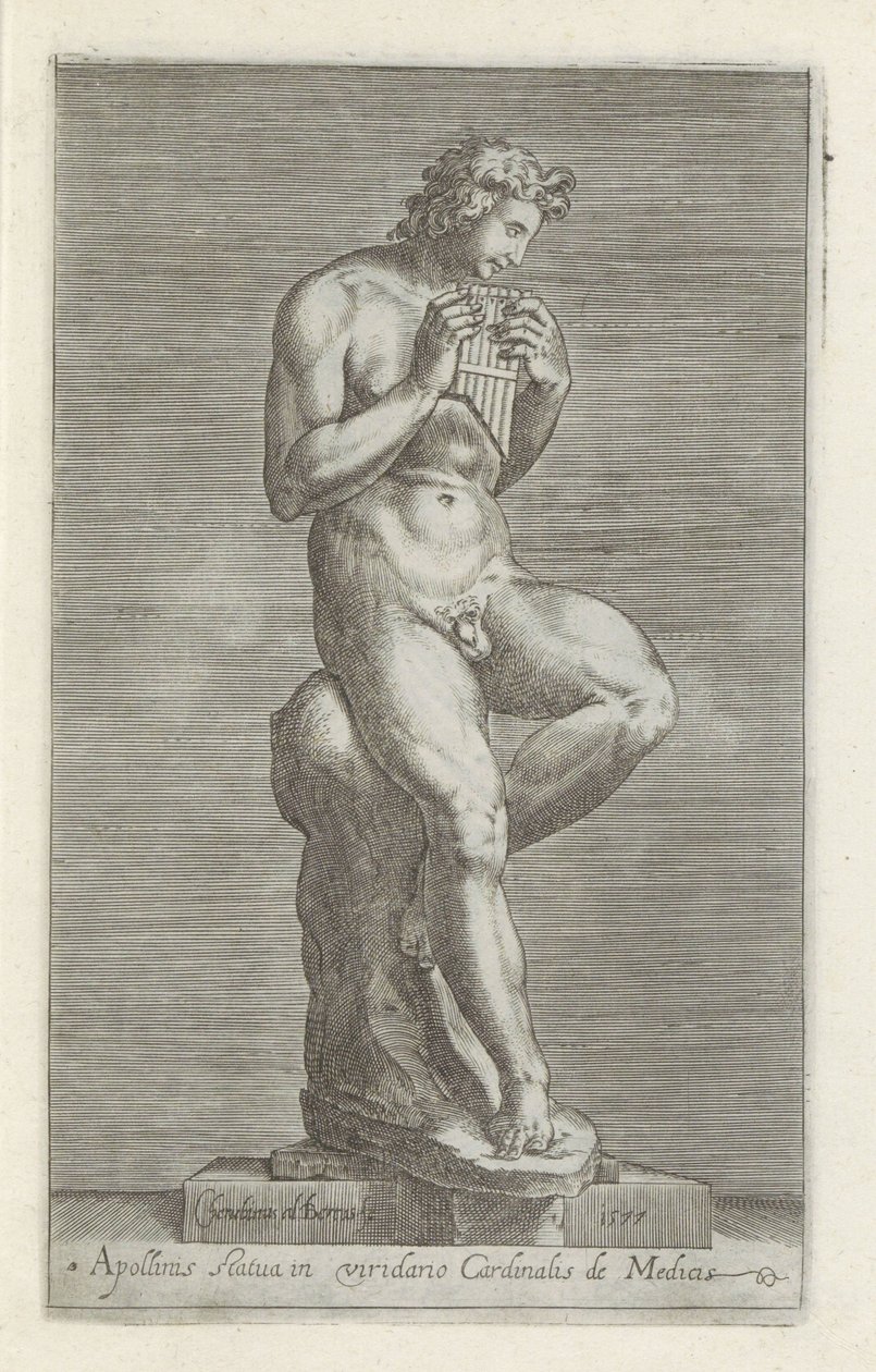 Scultura di Apollo da Cherubino Alberti