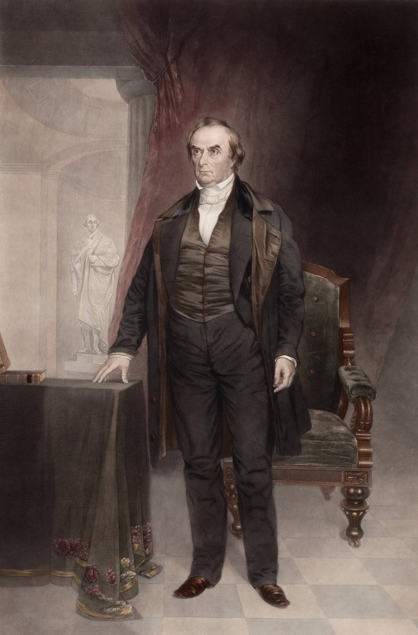 Ritratto di Daniel Webster da Chester Harding