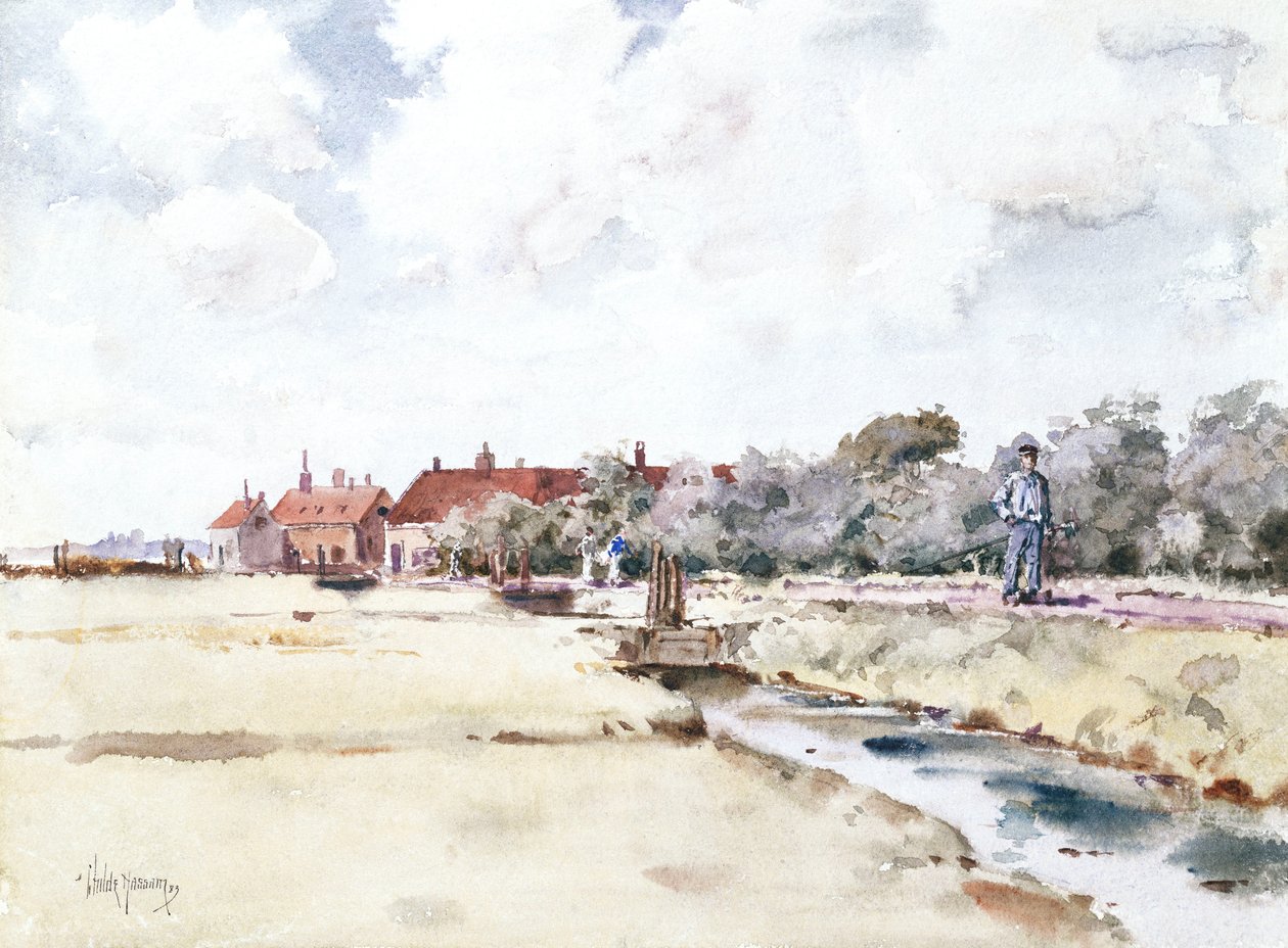 Scena del Canale da Childe Frederick Hassam