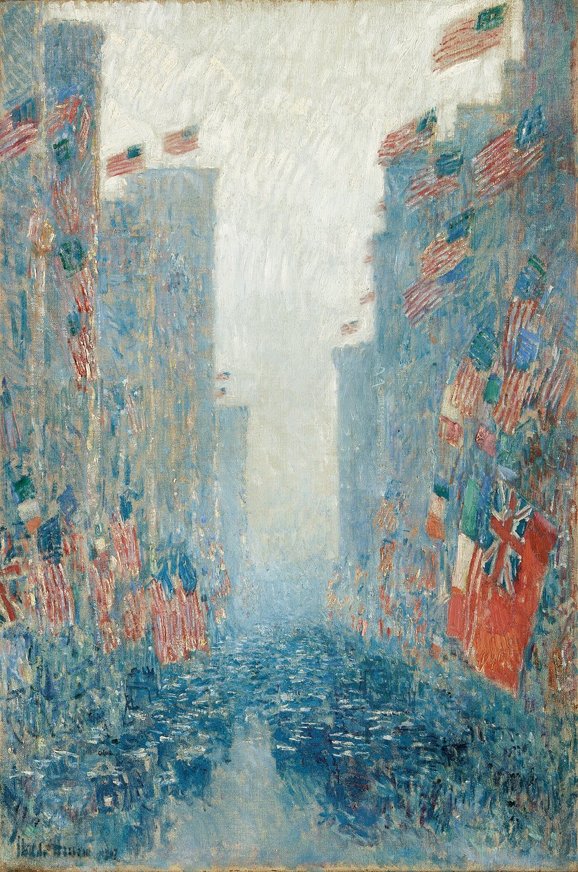 Bandiere, pomeriggio sull