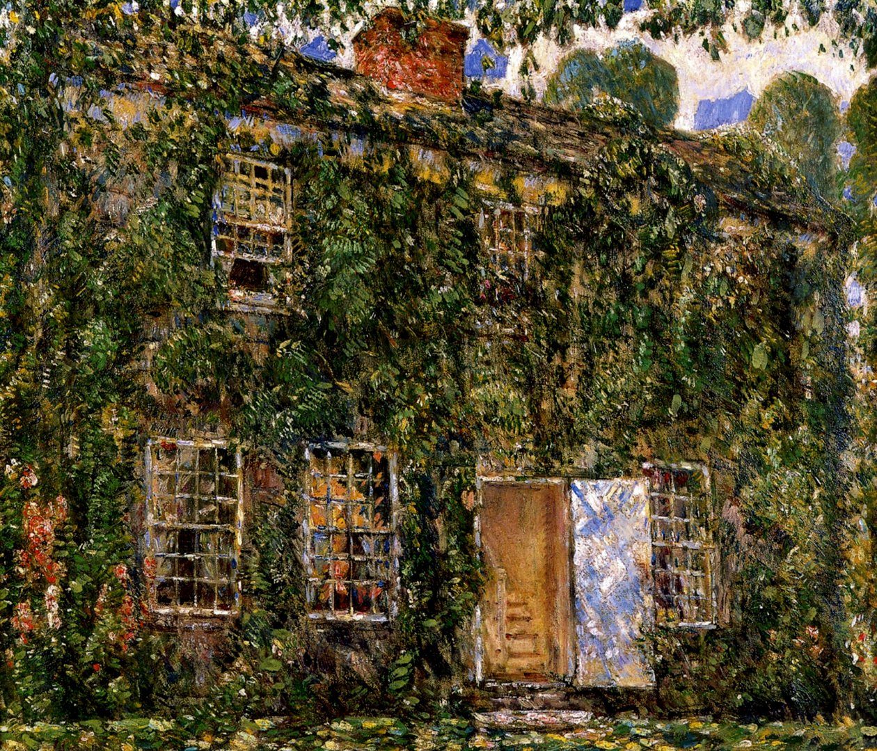 Home Cottage, East Hampton, c.1916 da Childe Frederick Hassam
