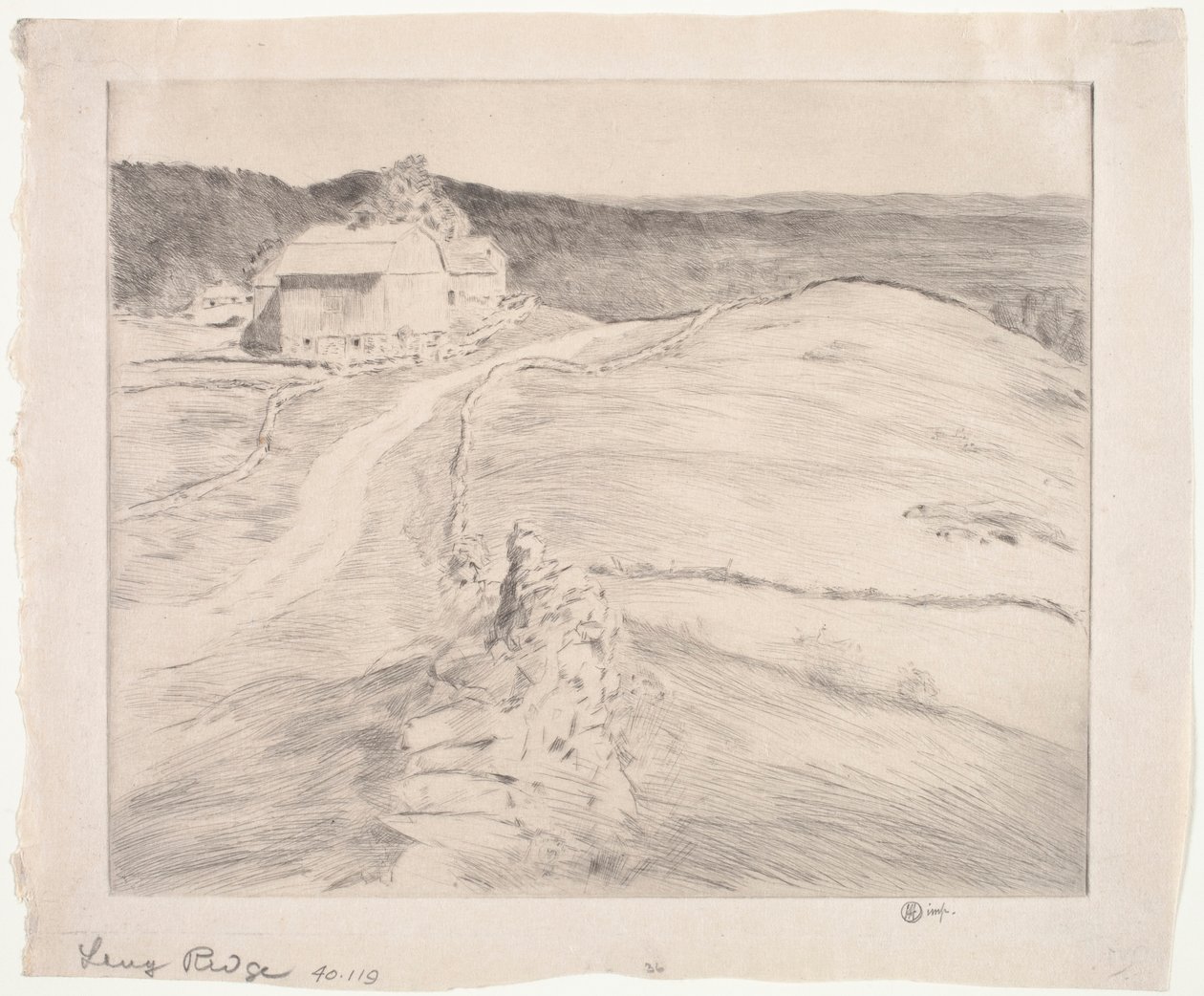 Long Ridge da Childe Frederick Hassam