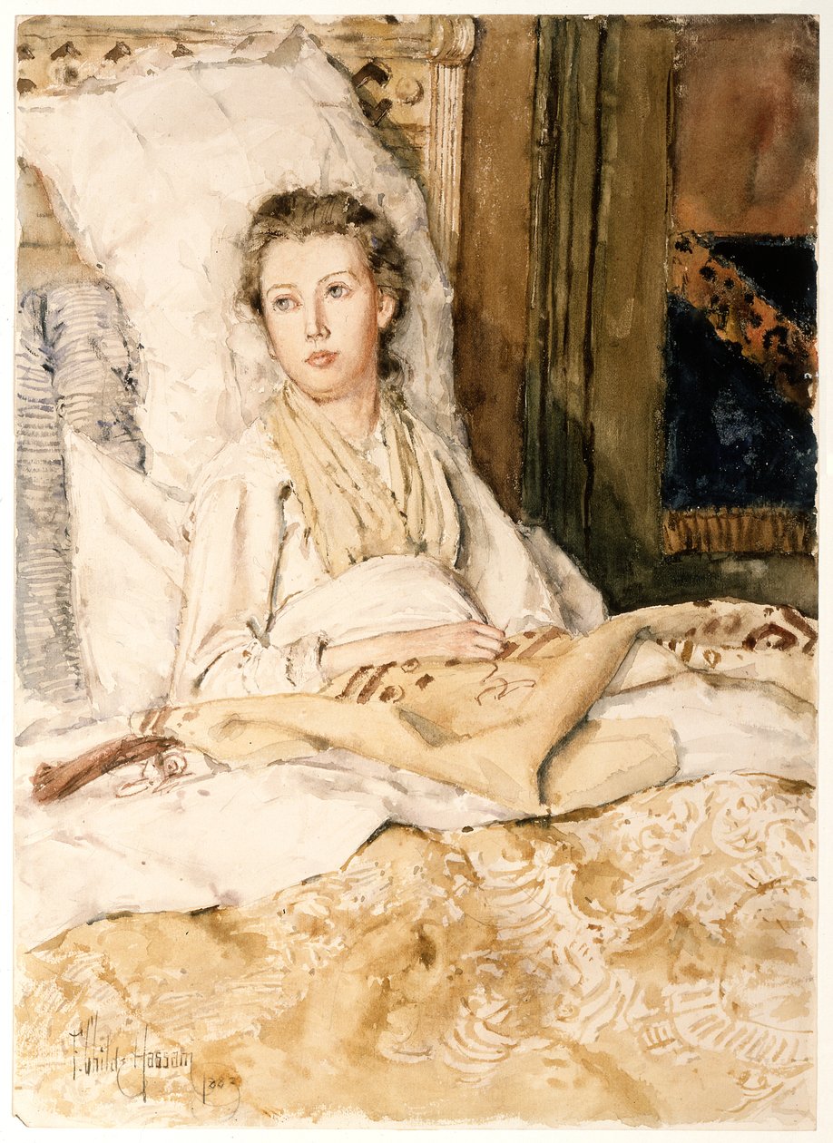 Maud Cucire da Childe Frederick Hassam