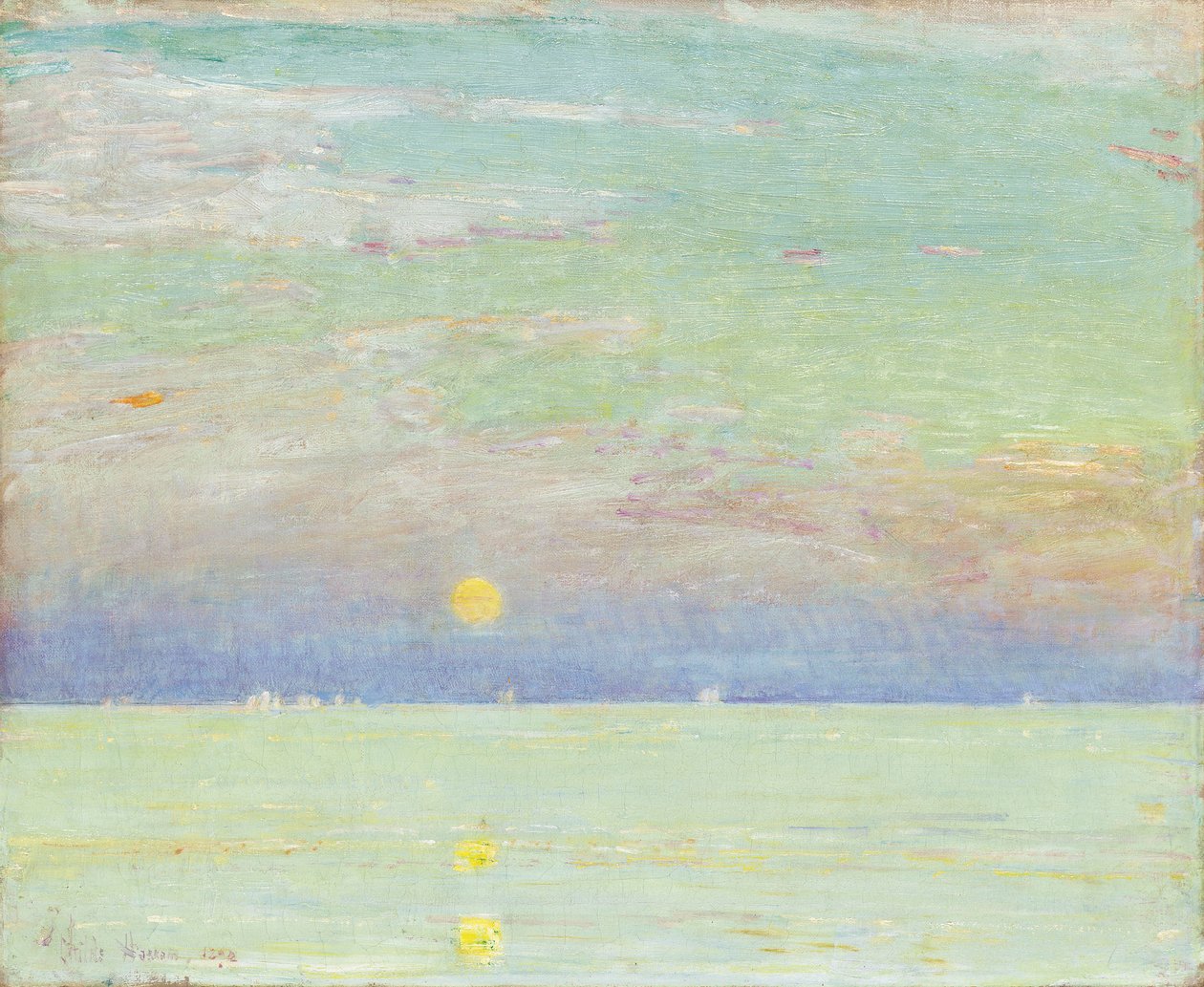 Alba al Tramonto, Cape Ann da Childe Frederick Hassam