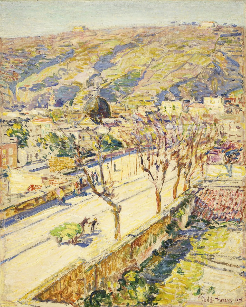 Posillipo, Italia da Childe Frederick Hassam