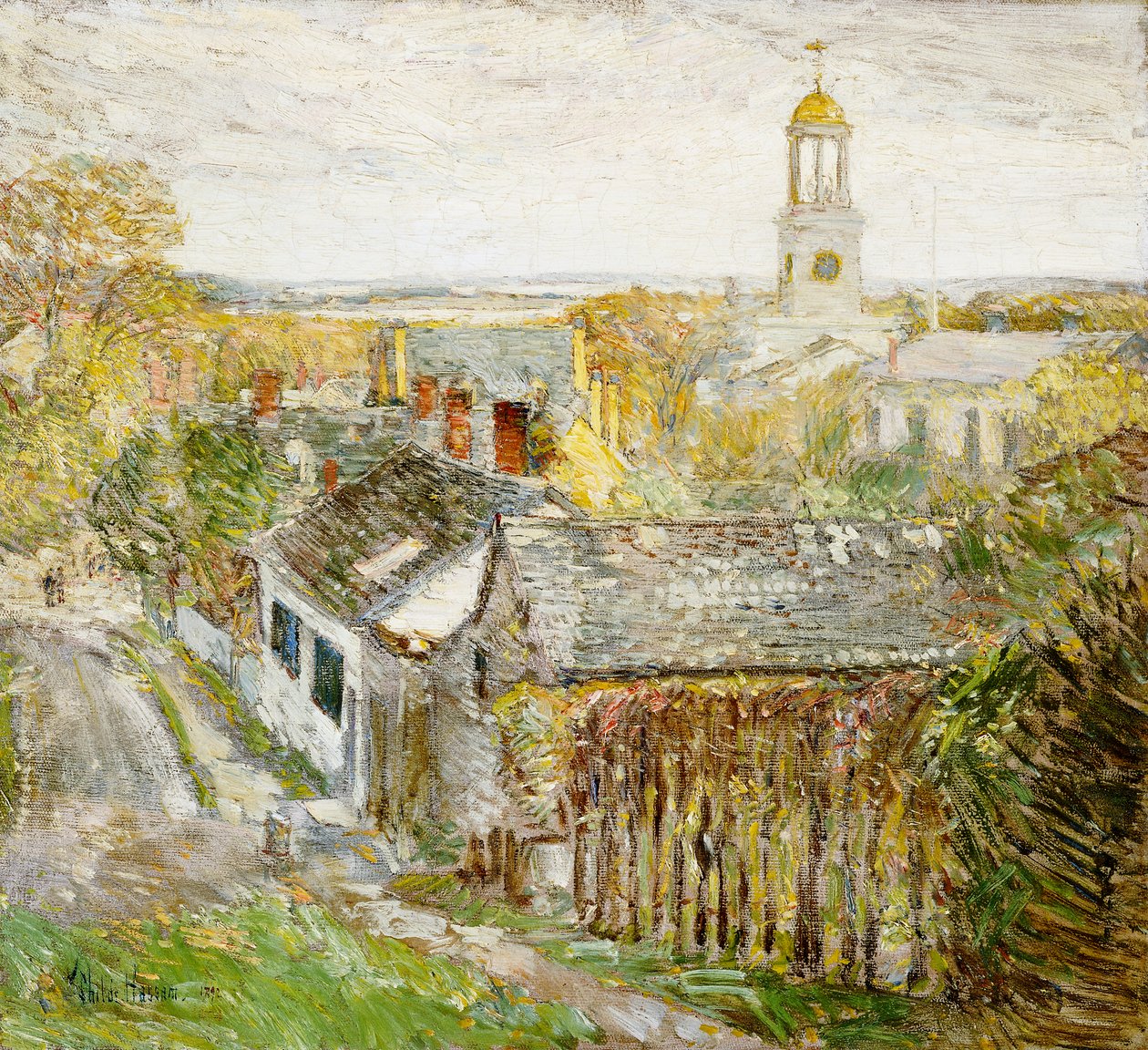 Quincy, Massachusetts da Childe Frederick Hassam
