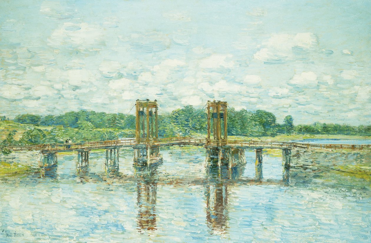 Il Ponte a Pedaggio, New Hampshire, Vicino a Exeter da Childe Frederick Hassam