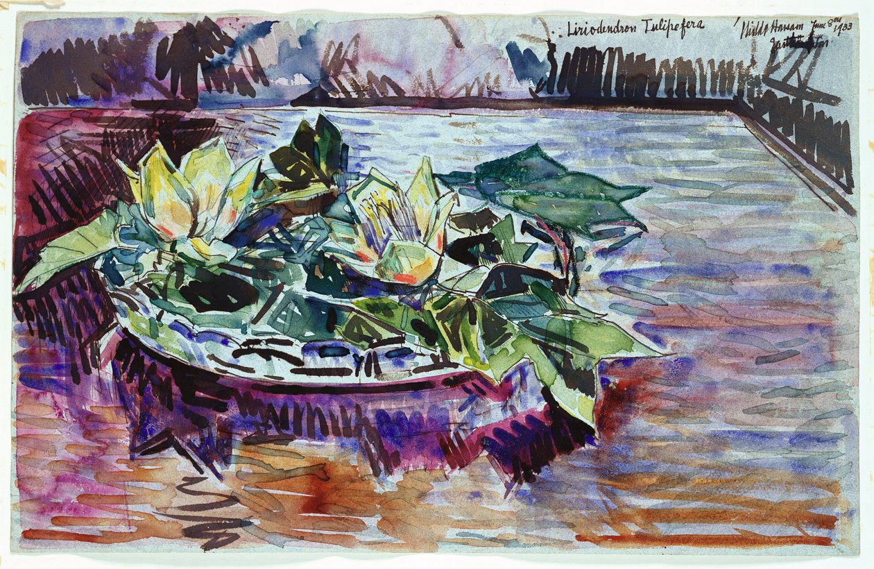 Tulipani in una Ciotola da Childe Frederick Hassam