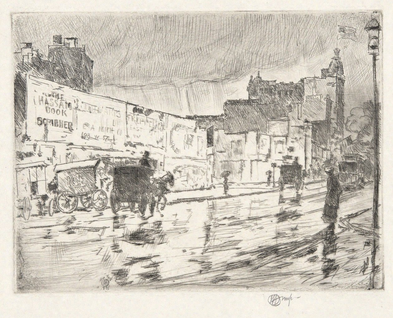 Cartelloni pubblicitari da Childe Hassam