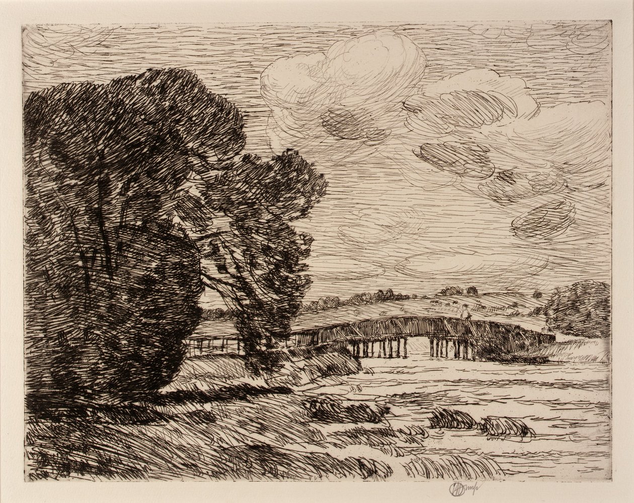 Ponte a Old Lyme da Childe Hassam