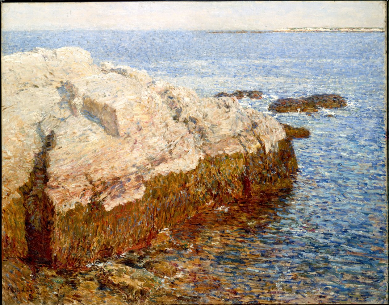 Roccia della scogliera - Appledore da Childe Hassam