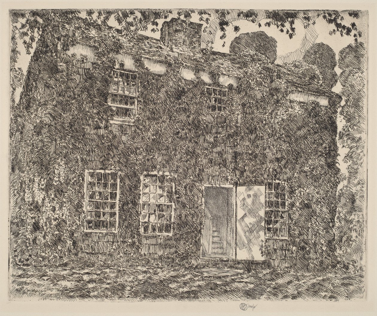 Home Sweet Home Cottage, n. 3, Easthampton da Childe Hassam