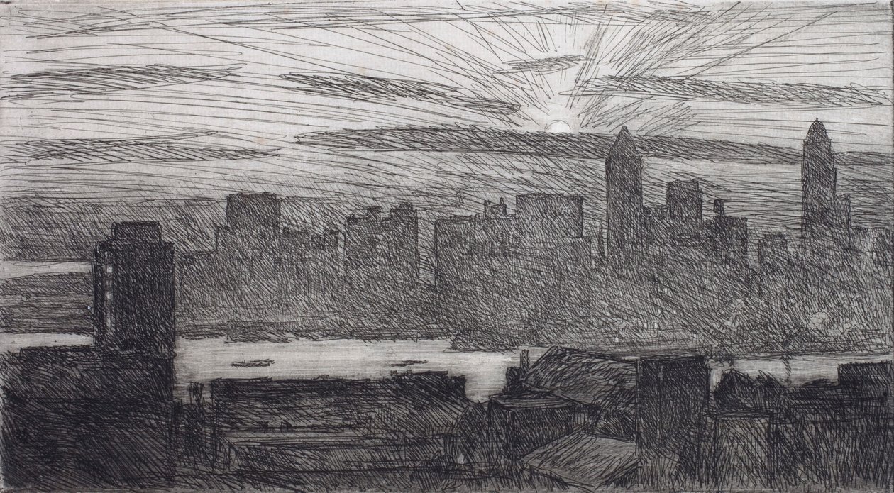 Manhattan da Childe Hassam